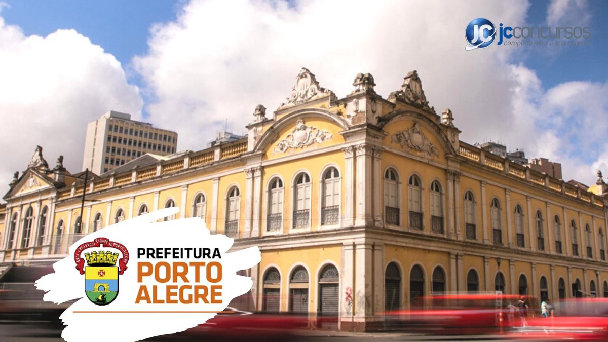 Concurso da PGM de Porto Alegre RS: sede da Prefeitura Municipal
