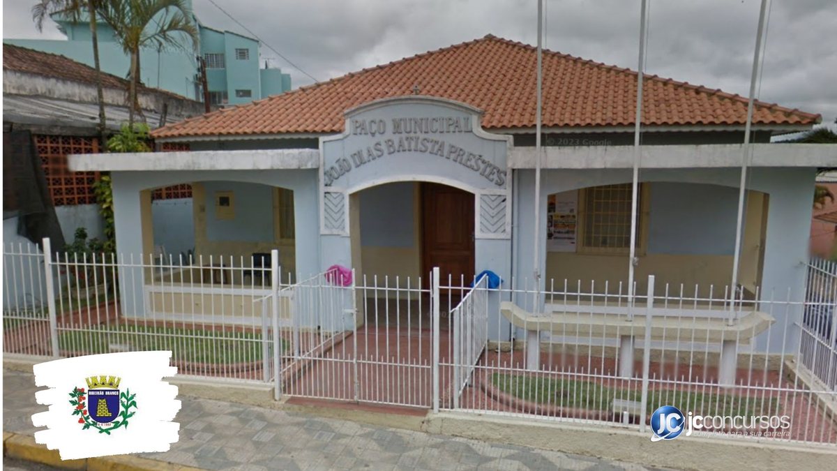 Concurso da Prefeitura de Ribeirão Branco: fachada do prédio do Executivo