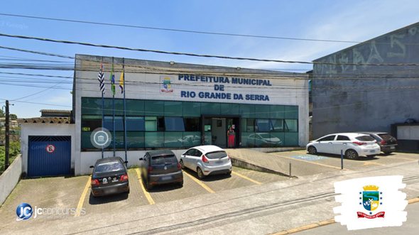 Concurso da Prefeitura de Rio Grande da Serra: fachada do prédio do Executivo - Google Street View