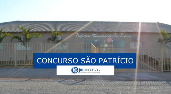 Concurso de São Patrício: sede da prefeitura - Divulgação