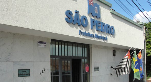 Concurso Prefeitura de São Pedro: sede do executivo municipal - Reprodução/Google Street View