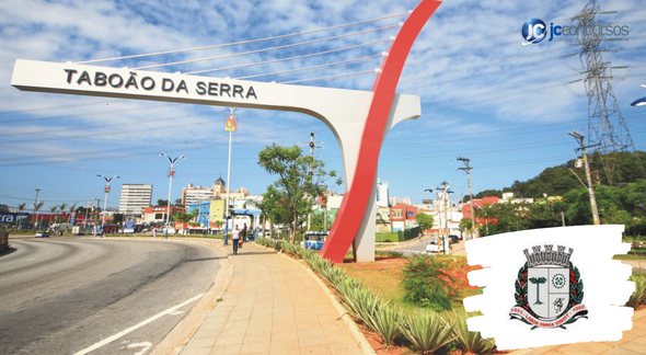 Processo seletivo da Prefeitura de Taboão da Serra SP: portal de entrada da cidade - Divulgação