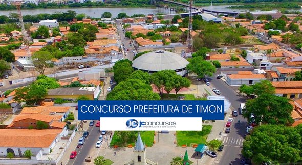 Concurso Prefeitura de Timon - vista aérea do município - Agência de Notícias MA/Leandro Sousa