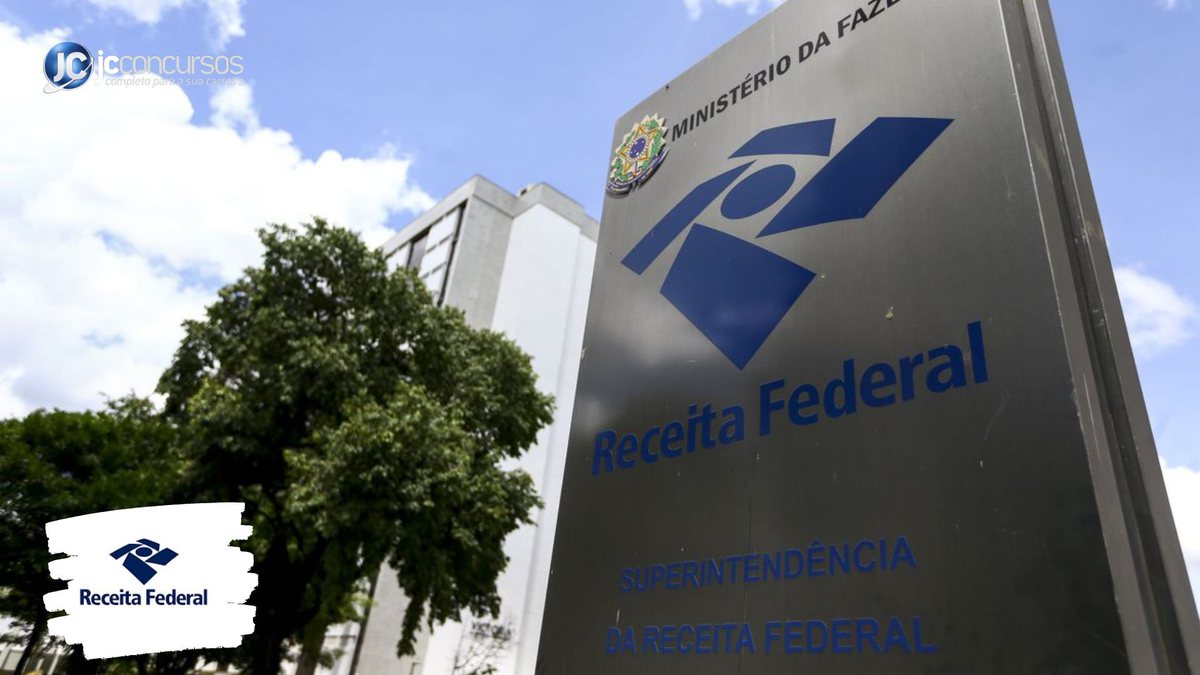 Concurso da Receita Federal: fachada da sede do órgão, em Brasília