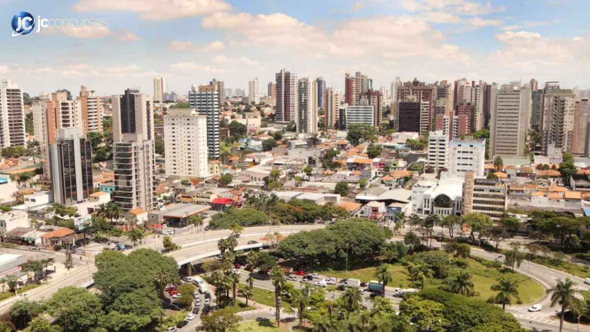 Processo seletivo da Fundação do ABC SP: vista da cidade de Santo André