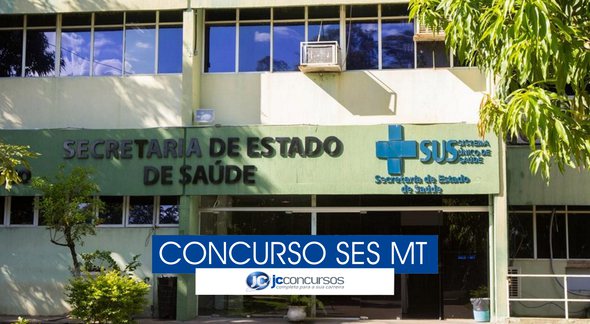 Concurso SES MT - sede da Secretaria de Estado de Saúde de Mato Grosso - Divulgação