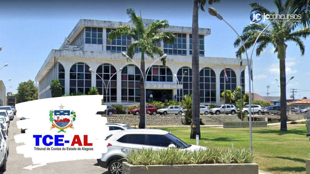 Concurso TCE AL: sede do Tribunal de Contas do Estado de Alagoas