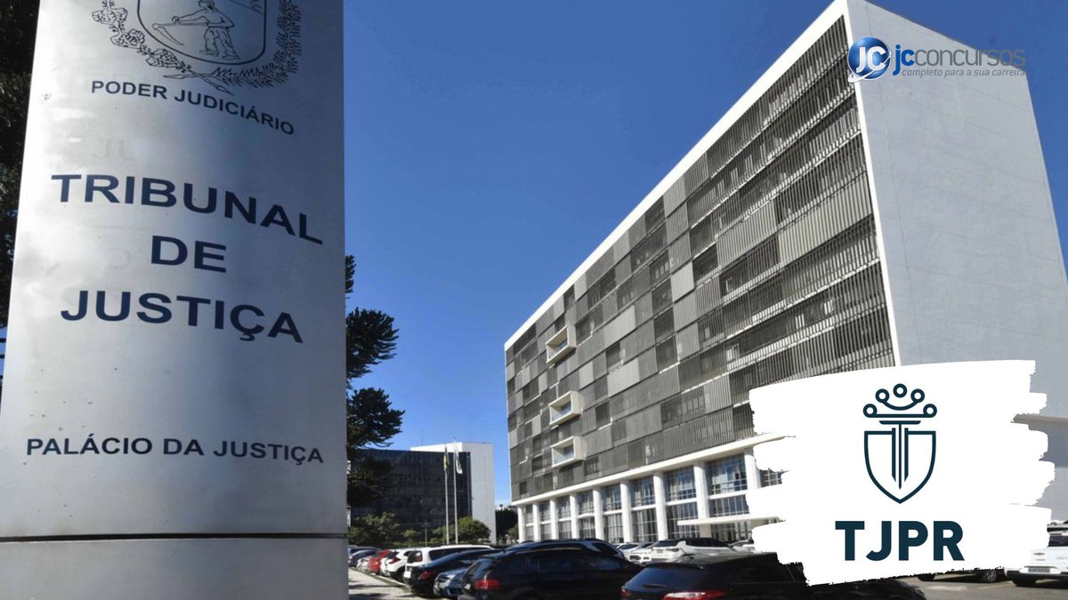 Concurso do TJ PR: sede do Tribunal de Justiça do Estado do Paraná