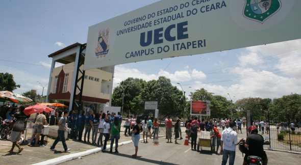None - Concurso UECE: sede da UECE: Divulgação
