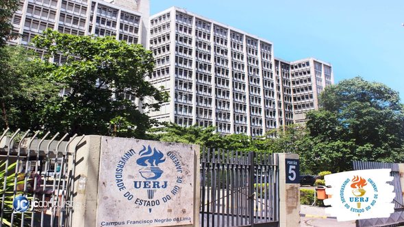 Concurso da Uerj: campus da Universidade do Estado do Rio de Janeiro