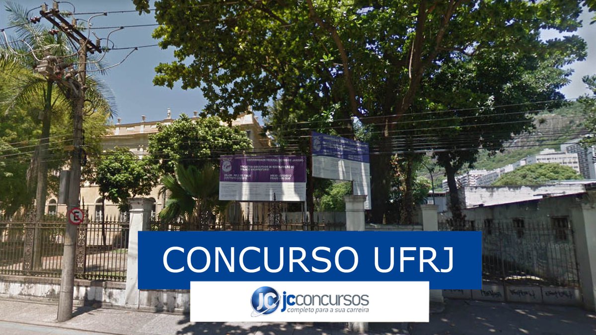 Concurso UFRJ - campus da Universidade Federal do Rio de Janeiro