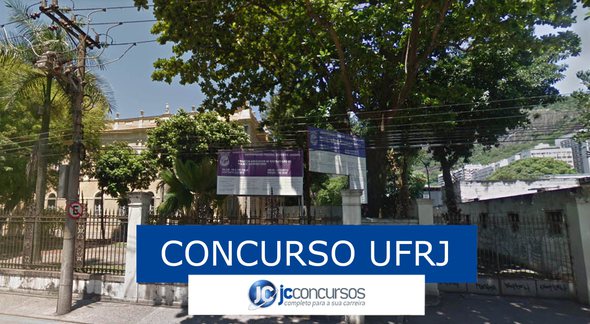 Concurso UFRJ - campus da Universidade Federal do Rio de Janeiro - Google Street View