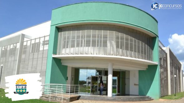 Concurso da UFT: prédio da Universidade Federal do Tocantins, em Palmas - Divulgação