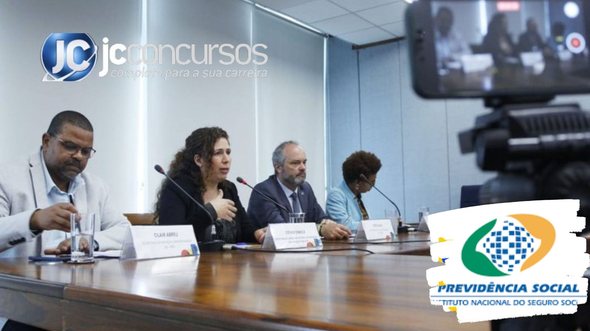 None - Concurso INSS: ministra da Gestão Esther Dweck Crédito Adalberto Marques