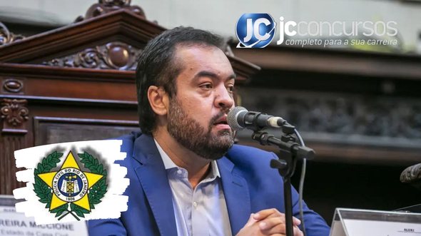 None - Concurso PC RJ: governador Cláudio Castro: crédito  Rafael Campos EBC