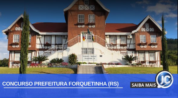 Concurso Prefeitura Forquetinha RS: fachada do Paço Municipal - Google