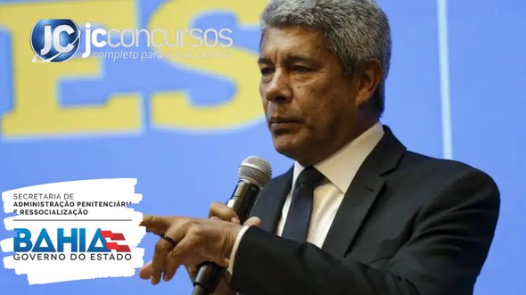 None - Concurso SEAP BA: governador Jerônimo Rodrigues Crédito Marcelo Camargo Agência Brasil