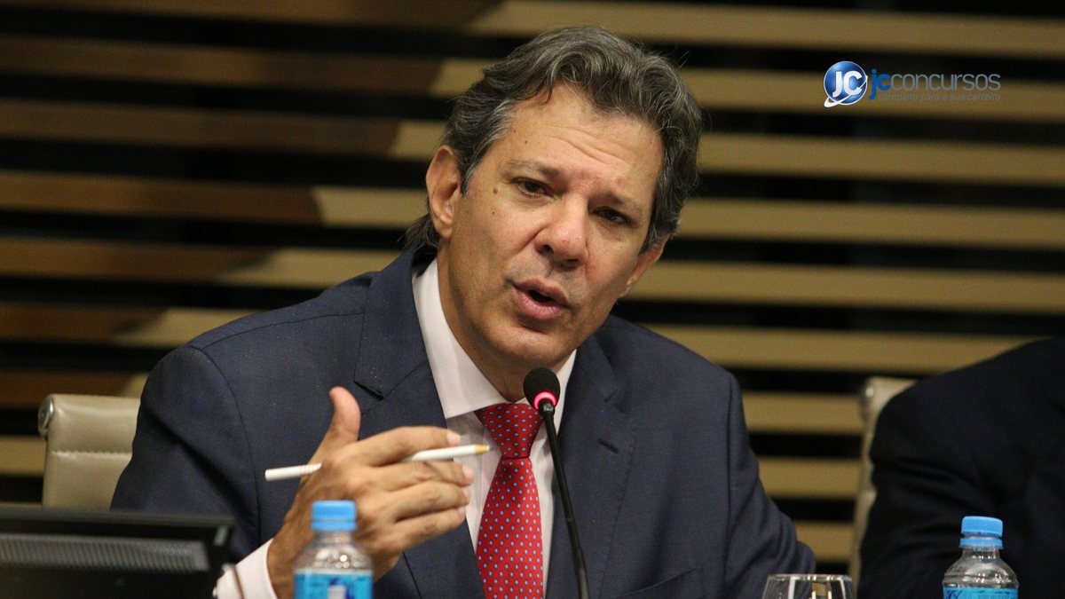 Ministro da Fazenda, Fernando Haddad fala durante evento - Agência Brasil - Faixa de isenção de IR