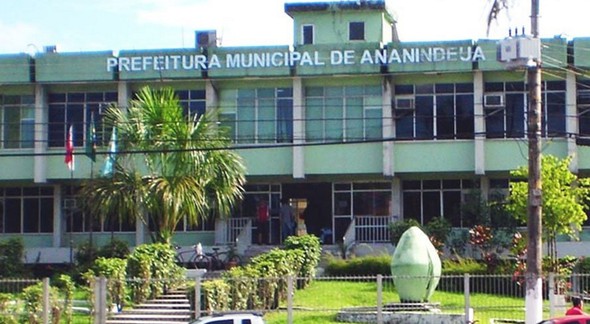 Fachada da Prefeitura de Ananindeua, no Pará - Divulgação