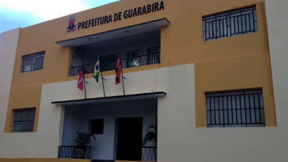 Fachada da Prefeitura de Guarabira, no interior paraibano