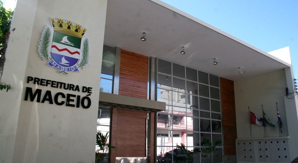 Fachada da Prefeitura de Maceió, capital alagoana - Divulgação