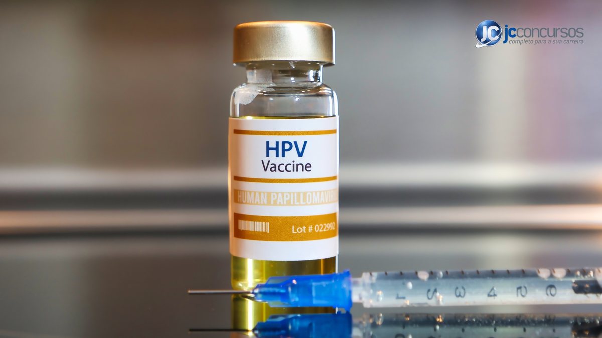 Vacina contra HPV - JC Concursos Divulgação