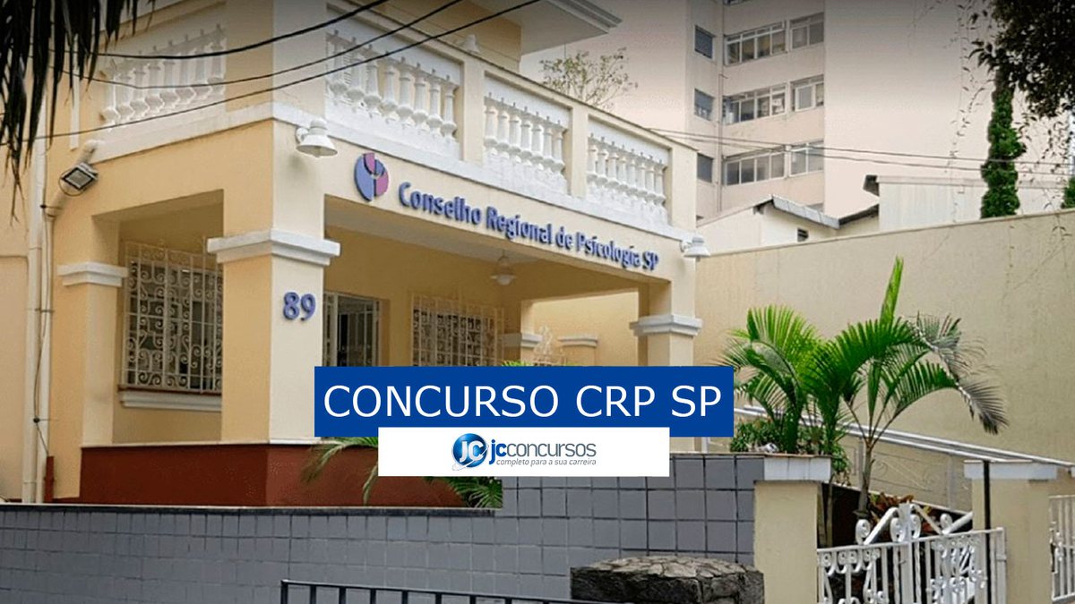 Concurso CRP SP: sede em São Paulo