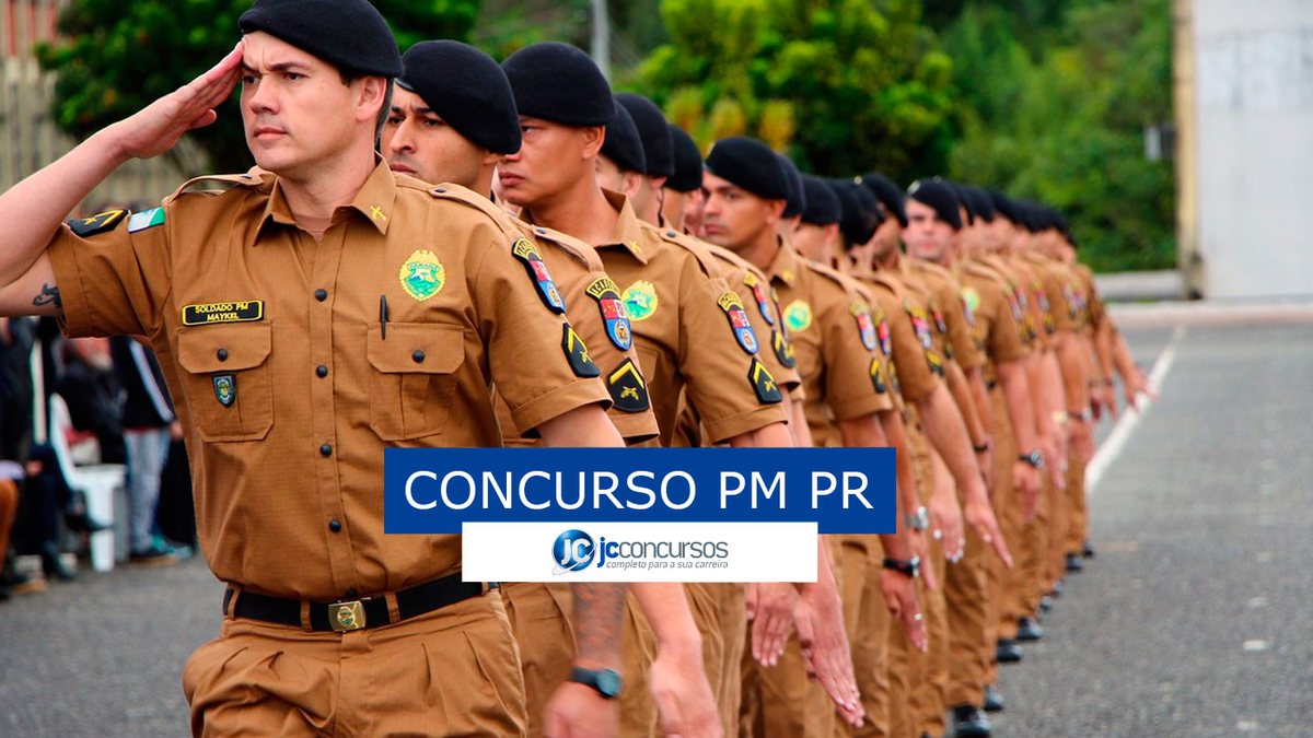 Concurso PM PR: soldados