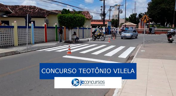 Concurso Prefeitura de Teotônio Vilela: vista da cidade - Divulgação