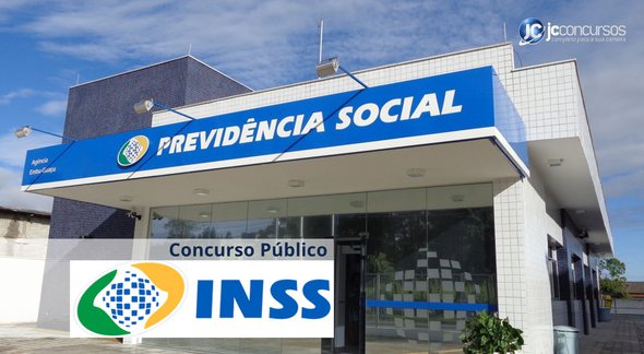 Concurso INSS: fachada da Previdência Social - Divulgação