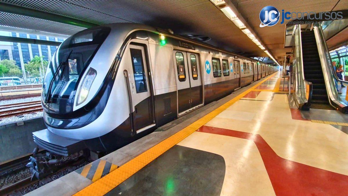 Metroviário em São Paulo - Divulgação JC Concursos