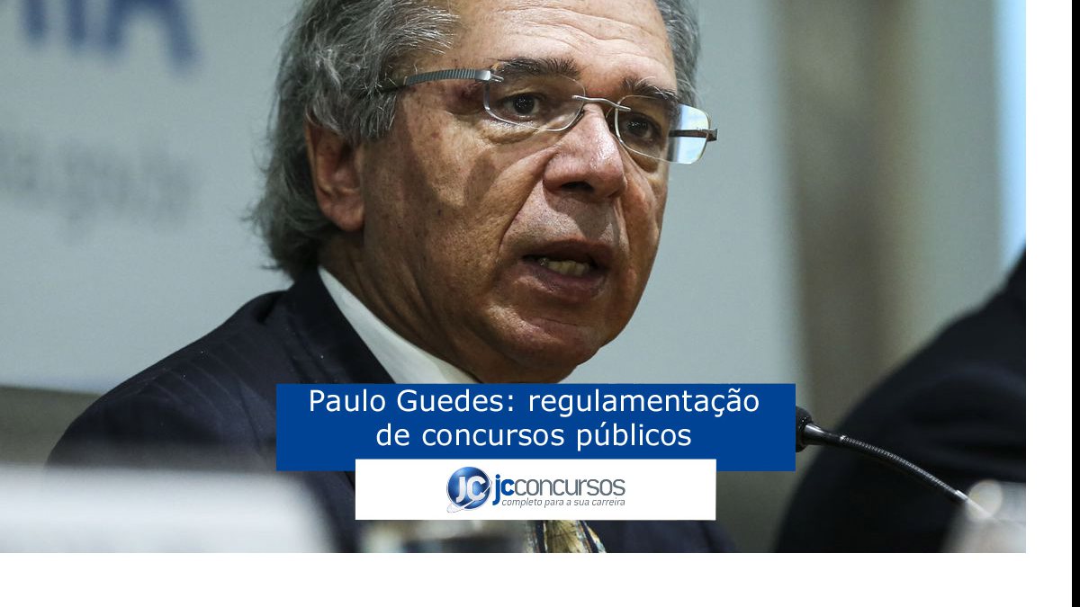 Concurso Público - Ministro da Economia Paulo Guedes